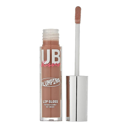 Ruby Kisses Plumping Lip Gloss – Hydrating, Voluminous, High-Shine, Cruelty-Free Lip Plumper, Smoothing, Instinct Lip Maximizer, 4 Colors, 0.15 FL oz. (Nude)