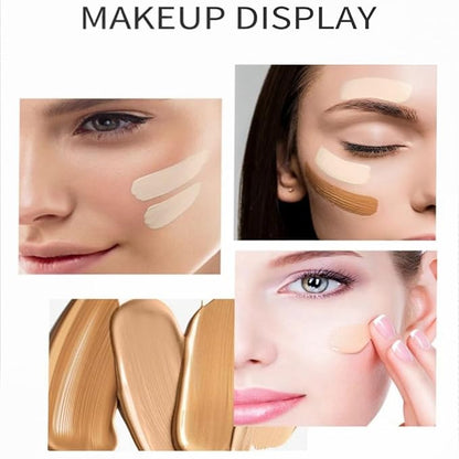 Foundation,Flawless Soft Matte Oil Control Liquid Foundation Durable Waterproof 24 HR Best Cover up Full Coverage Face Makeup (5# Sand, 1 Ounce (Pack of 1))