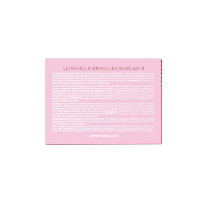 FOREO LUNA Nourishing Cleansing Balm - Gentle Waterproof Makeup Remover - Waterless Oil Cleanser - Eye Makeup Remover - Vegan - Cruelty & Fragrance-Free, Eco-Friendly - 2.5 fl. oz