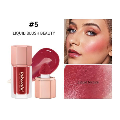 3Pcs Liquid Blush, Soft Silky Cream Blush Makeup for Cheeks, Natural-Looking, Weightless, Long-Lasting, Dewy Finish (Set B, 3)