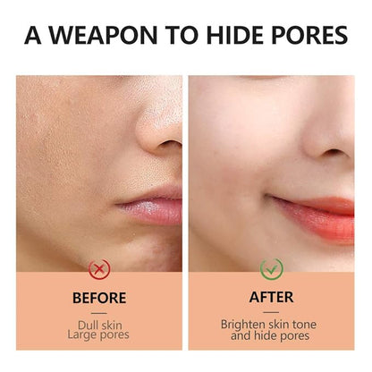 HEXZE Makeup Primer,Base Face Primer, Primer Face Makeup, Fills in Pores and Fine Lines, Natural Matte Finish, Hydrating Face Primer #01 green