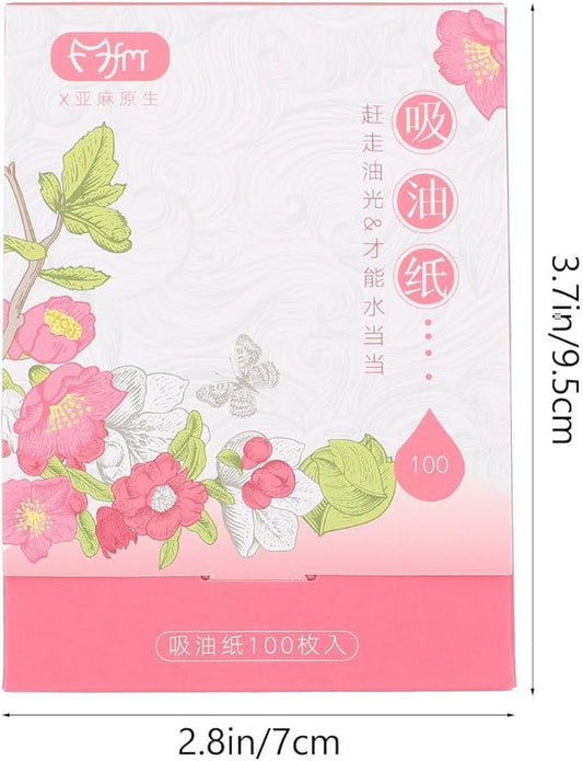 BESTOYARD 2000 Oil Blotting Sheets for Face, 20 Boxes Facial Tissues for Oily Skin Care, Makeup Blotting Paper, Portable Oil Control Film for Home, Office, Travel, Sports