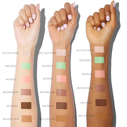 Bronzers Camo Concealer, Full Coverage, Highly Pigmented Concealer With Matte Finish, Crease-proof, Covers Under Eye Dark Circles & Blemishes - Long-Lasting, 0.12 Fl Oz