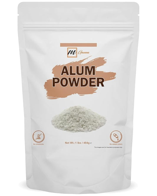 100% Natural Alum Powder for Skin and Health Care 454 GMS / 1 LBS