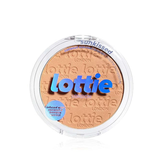 Sunkissed Bronzer in Sunburst, Infused with bamboo extract and Vitamin E this skin-loving bronzer adds a buildable warm bronze for a defined finish