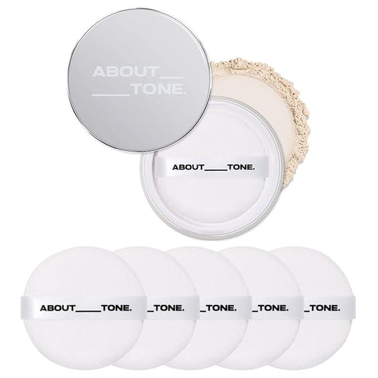 The Blur Finish Powder + The Blur Finish Powder Puff 5P BUNDLE SET