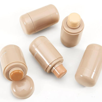Boobeen Contouring Stick, Cream Matte Foundation Concealer Makeup, Contour, Highlight and Concealer, Longwear Contour Foundation Face Stick, Flawless