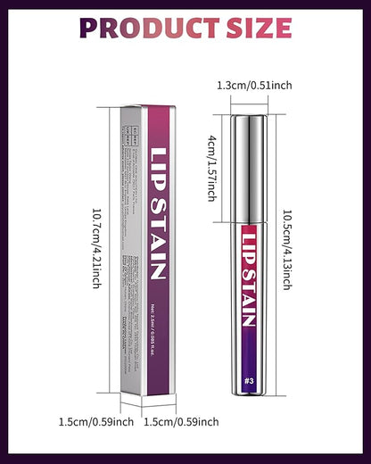 Peel Off Lip Stain Tattoo, Long Lasting Lip Liner Stain Peel Off Matte Nude Lip Gloss Light Pink Lipstick, Waterproof Smudge Proof High Pigmented Color Peel Off Lipgloss Tint Women Lip Makeup Gift-01