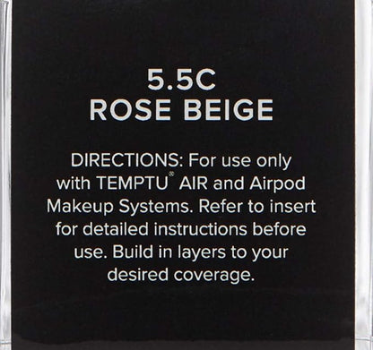 TEMPTU Perfect Canvas Airbrush Foundation Airpod: Anti-Aging Long-Wear Makeup, Buildable Coverage Semi-Matte, Natural Finish