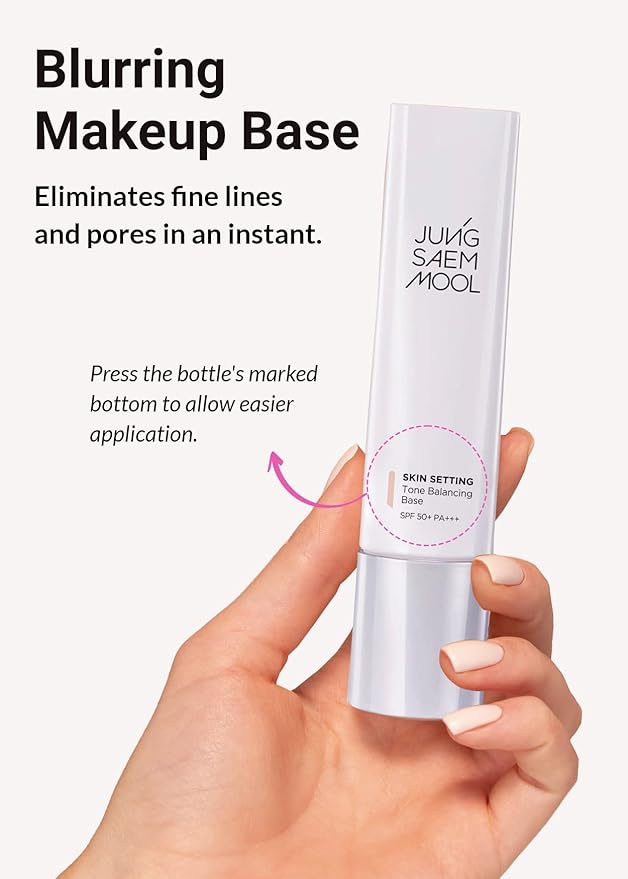 [JUNGSAEMMOOL OFFICIAL] Skin Setting Tone Balancing Base | Natural Expression | Makeup Artist Brand