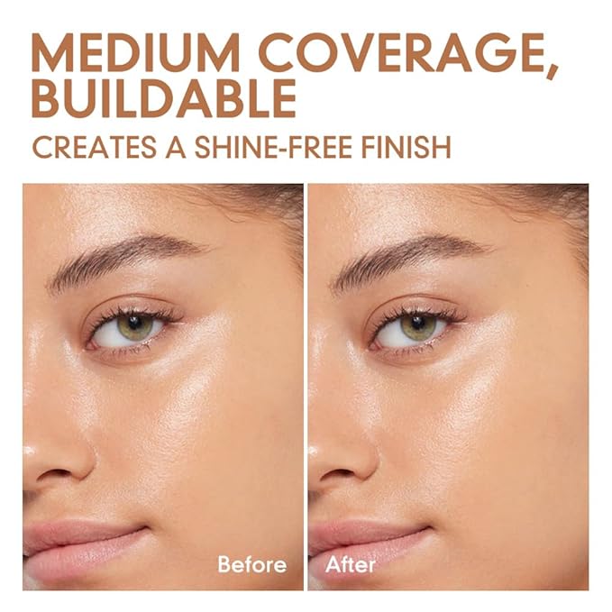 Pressed Matte Face Powder Makeup & Setting Powder for Poreless Wrinkle Blurring Contour Concealer Finishing,Lightweight,High Coverage,Shine Control (Dark Brown-Matte-04, 1.71OZ(Pack of 1))