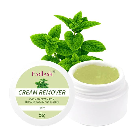 Herb Professional Lash Extension Remover Cream Mild Eyelash Glue Remover for Lash Extensions Fast Dissolution - Original 5g