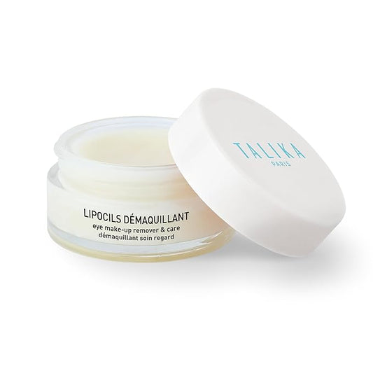 Talika Lipocils Eye Makeup Remover Balm | Eye Cleanser For All Skin Types | Gently removes Mascara, Eyeliner and Brow Gel | Lengthening and Strengthening Lashes and Brows