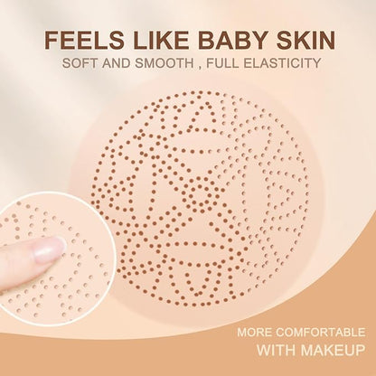 Honey and Pine Makeup Moisture Cushion, Honey and Pine Makeup Concealer Foundation, My Honey and Pine Cc Cream, Air Cushion Foundation Color Correcting for All Skin Types (02# NATURE, 1)