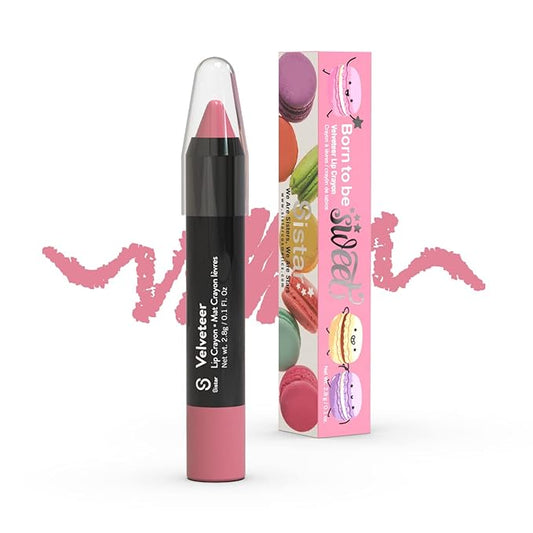 Sistar Born To Be Sweet Velveteer Lip Crayon Lip Color Longwear Chocolate Scented