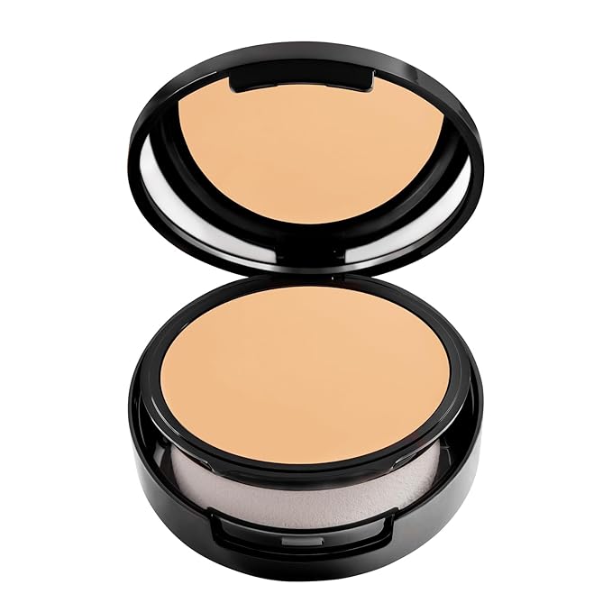 GA-DE High Performance Compact Foundation 2 - SPF, Lightweight, Full Coverage Makeup Powder Foundation - Camouflages Skin Imperfections - 0.4 oz