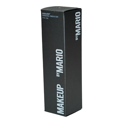 MAKEUP BY MARIO SurrealSkin Liquid Foundation, Liquid Formula, Vegan, Long-wearing coverage, Hydrating, Natural Finish, Size 30 mL (19C - medium dark with cool undertone)