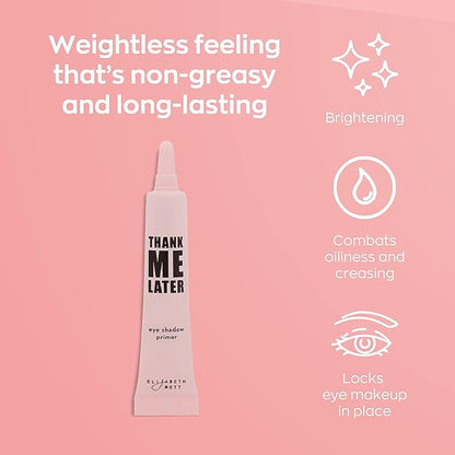 Elizabeth Mott Bundle : Color Correcting Face Primer, Eye Shadow Primer & 3-in-1 Dewy Setting Spray - Neutralizes Redness, Long-Lasting, Hydrating Makeup Set