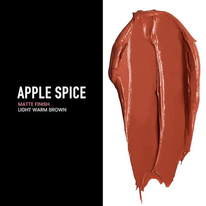Frankie Rose Long Lasting Lipstick for Women | Smudge Proof Lipstick Enriched with Jojoba Oil | Buildable Lip Colors, Suitable For All Skin Tones | Cruelty-Free Lip Makeup |Apple Spice