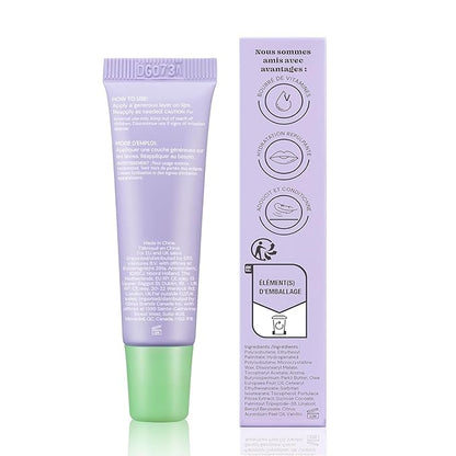 Glossmetics Lychee Berry Lip Glaze - Overnight Lip Mask for Dry Lips. Fruit Butter Lip Mask, Hydrating and Moisturizing Lip Balm for Soft, Smooth Lips. Clear, 10ml