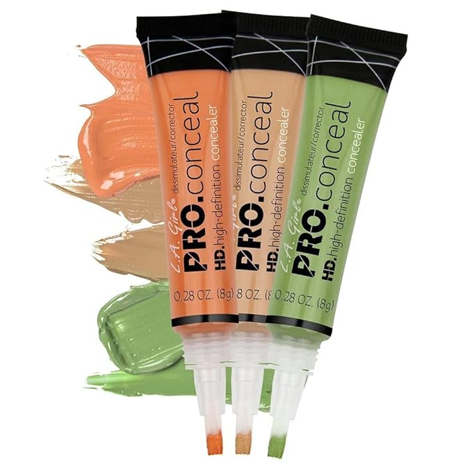 L.A. Girl Pro Conceal HD Concealer, Chestnut, 0.28 Ounce (Pack of 5)
