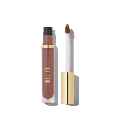 Milani Amore Shine Liquid Lip Color - Addiction (0.1 Ounce) Cruelty-Free Nourishing Lip Gloss with a High Shine, Long-Lasting Finish