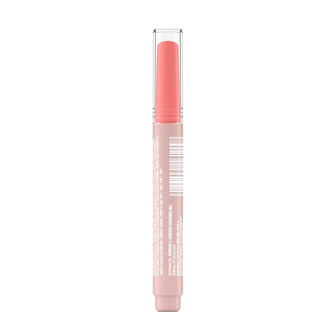 Neutrogena High Shine Glossy Lip with Maracuja Oil + Vitamins & Antioxidant Vitamin E, Nourishing Glossy Lip, Non-Retractable, Pigmented For Buildable Color, Peachy Keen, 0.07 oz