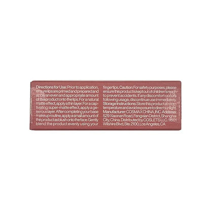 ITY Velvet Matte Finish Lip Stain-Mousse Textured Lip Clay, Nude Shade, Conceals Lip Lines, Rich Pigment Lip Tint Lipsticks, 0.14 oz (4g) in Petal