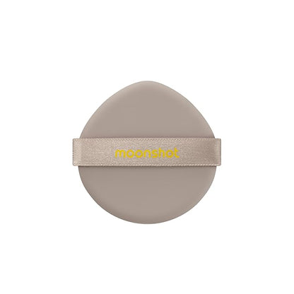 MOONSHOT KOREA Conscious Fit Cushion Foundation Flawless Coverage,Glass skin,Long-Lasting, Lightweight, Buildable Coverage,k-beauty (15N Cosmic Cream, [refill] Conscious Fit Cushion)