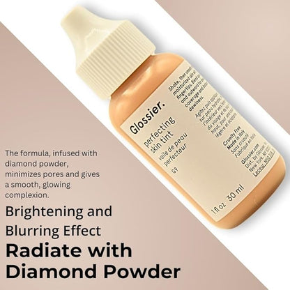 Glossier Perfecting Skin Tint for Dewy Sheer Coverage - G9 - Medium Warm