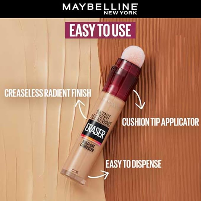 Maybelline Instant Age Rewind Dark Circles Concealer Bundle with Shades 122 and 150