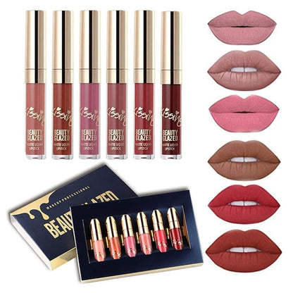 60 Colors Eyeshadow Palette 4 in1 Color Board Makeup Palette & 6 PCS Matte Birthday Edition Durable Liquid Lipstick Beauty Cosmetics Makeup Set