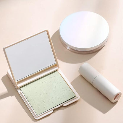Oil Blotting Sheet, Soft Oil Blotting Paper Comfortable Compact Portable 250 Pcs with Mirror for Party