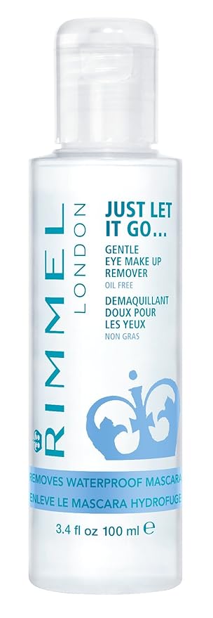 Rimmel Eye Makeup Remover, 3.4 Fluid Ounce (Pack of 3)