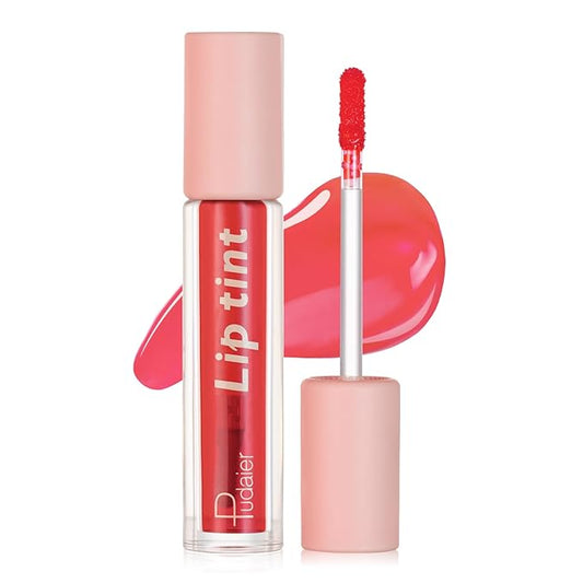Water Lip Tint Stain, Long-Lasting Lip Tint for All-Day Wear, Moisturizing, Weightless and Non-sticky (05)