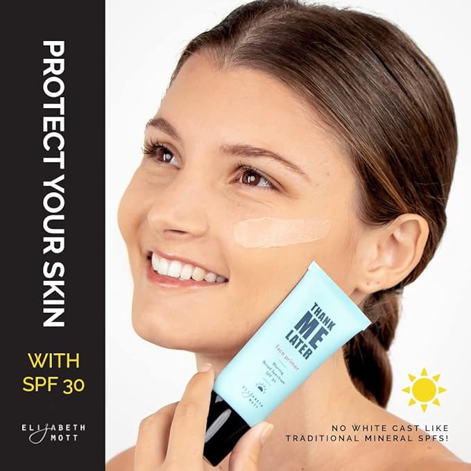 Elizabeth Mott Thank Me Later Blurring Face Primer (30g) & Elizabeth Mott Deep Moisture Hydrating Face Serum (100ml)