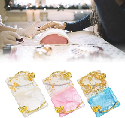 ikasus Art Palette Fashion Delicate Palette Noble Beautiful Palette Nail Enhancement Tool for Display and Props Shooting Type 3