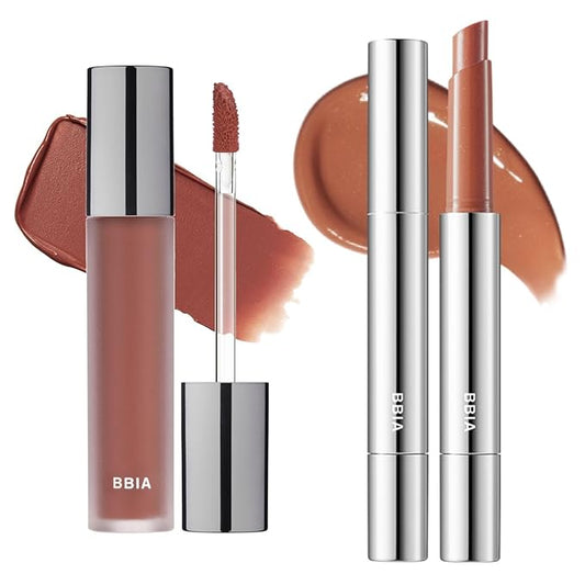 BBIA Last Velvet Tint (V36 FEIGN COOL) + Over Glaze Stick (05 CARAMEL GLAZE) BUNDLE SET