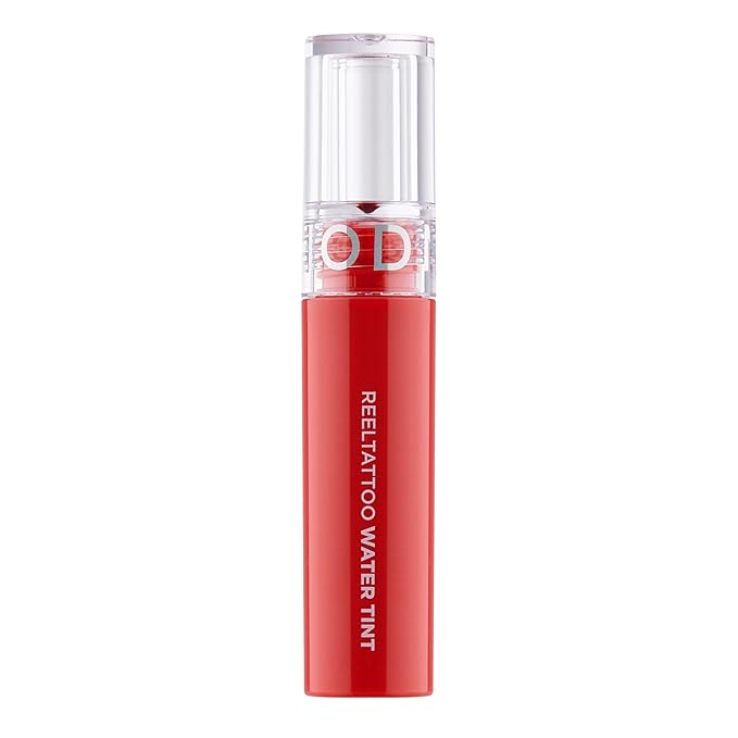 MERYTHOD] Reel-tattoo Water Tint Lip stain Watery Texture Ultra Long Lasting Smudge Proof Vivid Color looks Hydrating and Waterproof Formula (03 Sweet Persimmon)