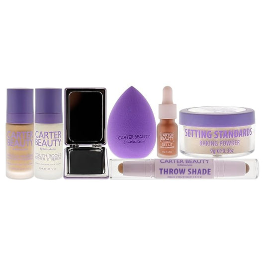Carter Beauty Miracle Skin Set - Creme Brulee for Women 7 Pc