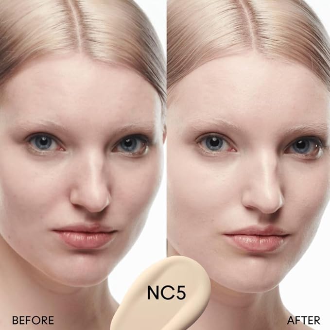 M.A.C Cosmetics Studio Radiance Serum-Powered Foundation - NC5 (Very lightest beige with golden undertone) - 1 fl oz / 30 mL