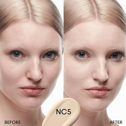 M.A.C Cosmetics Studio Radiance Serum-Powered Foundation - NC5 (Very lightest beige with golden undertone) - 1 fl oz / 30 mL