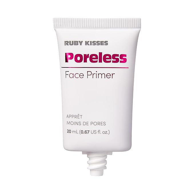 Ruby Kisses Face Primer Pore Minimizing Makeup Base Primer for Face, Face Primer for All Skin Types, Shine Fills in Pores and Fine Lines