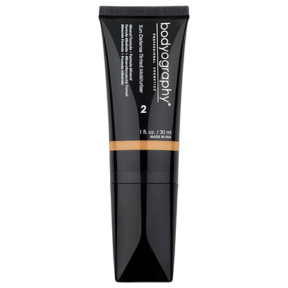 Sun Defense Tinted Moisturizer - Medium by Bodyography for Women - 1 oz Makeup