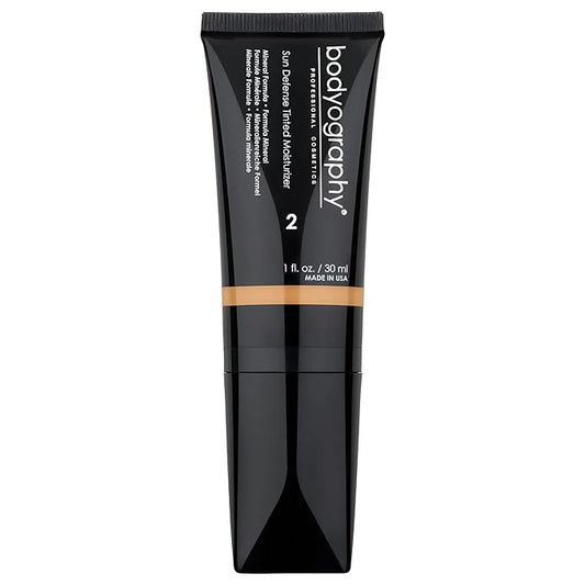Sun Defense Tinted Moisturizer - Medium by Bodyography for Women - 1 oz Makeup