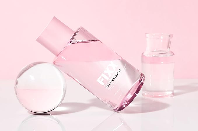 [So'natural Powder4room] All Clean Fixx Lip&Eye Remover, 10.14 fl oz (300ml) | Eye Makeup Remover | Lip Makeup Remover | Waterproof Mascara Remover | Eye Makeup Remover for Sensitive Eyes