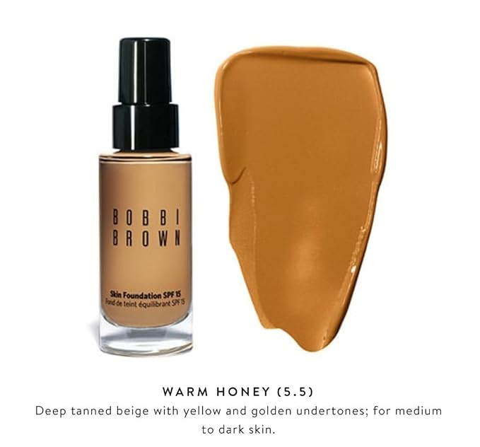 Bobbi Brown Skin Foundation SPF 15 Warm Honey 5.5