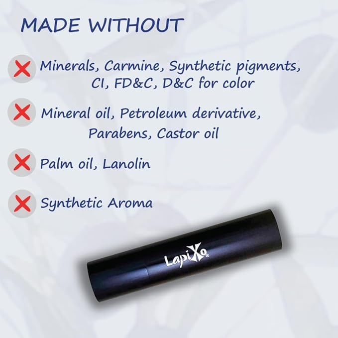 100% Plant-based Color Lipstick, Unique Formula, Natural + Moisturizing | Non-Toxic, All Food Ingredients, Antioxidant-rich, Natural Matte Vibrant Color, 4.4g/0.15oz (Cranberry color)