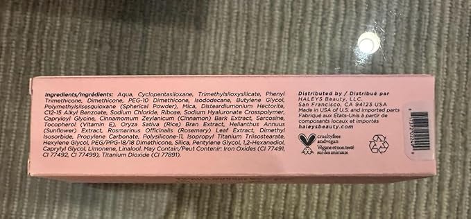 HALEYS Re-form Luminous Skin Foundation, VEGAN + CRUELTY-FREE, Blurs, Conceals, Blendable, Buildable Med-to-Full Coverage, Weightless, Oil-free, All-Day Wear, Hyaluronic Acid, All skin types (4.25)