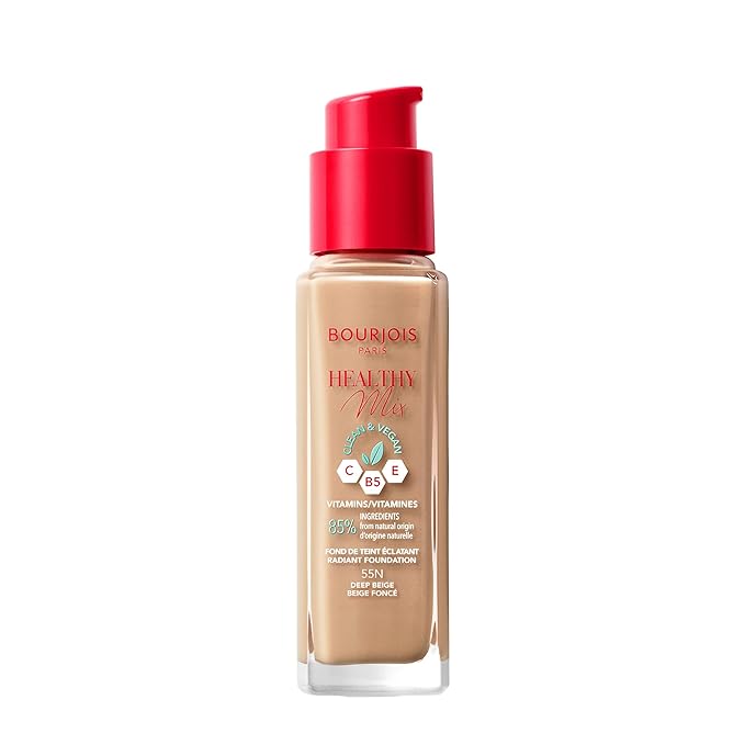 Bourjois Healthy Mix Clean & Vegan Foundation - 55N Deep Beige